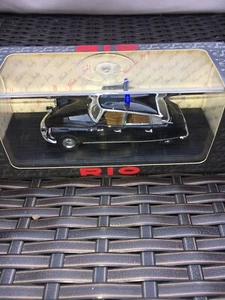 Citroen Id 19 1968 Polizia Prefettura Di Parigi Rio 1:43 Rio4379 Diecast Police - Picture 1 of 6