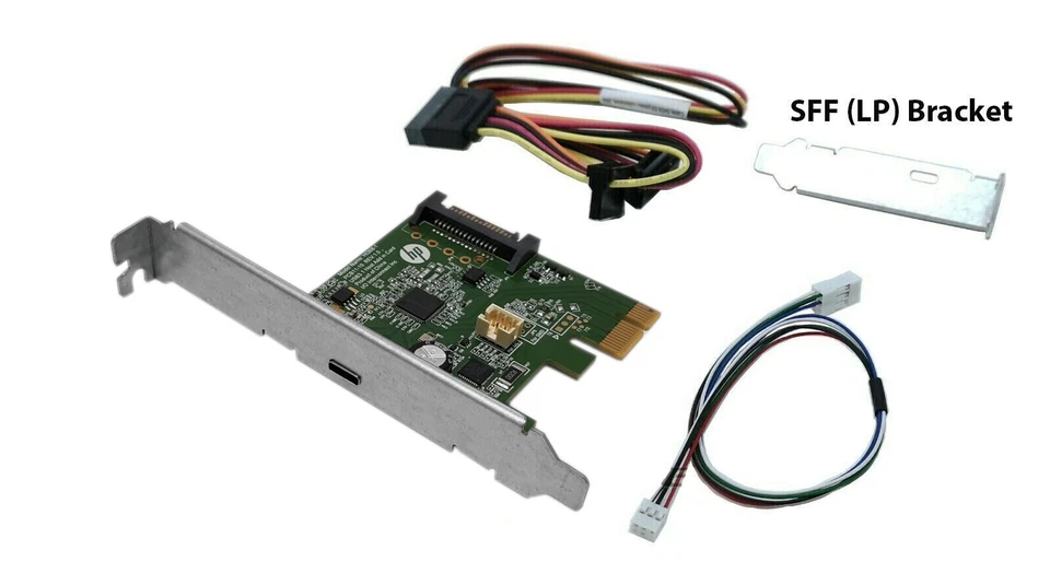 USB 3.1 Type Cx1 PCIe x1 Card Kit Expansion for desktop PC Computer Tower - Image 1 of 1