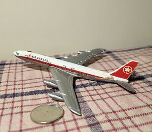 Vintage Lintoy Boeing 747 AIR CANADA Jumbo Jet Airplane Airliner * Toy Model