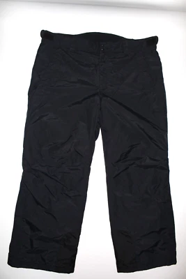 LL Bean Snow Pants Mens XL Black Nylon Insulated Snowboard Ski ItemID 276681 - Image 1 of 4