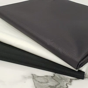 LIGHT RIPSTOP FABRIC RIP STOP NYLON MATERIAL WATERPROOF TEAR-PROOF 150CM WIDE - Picture 1 of 3