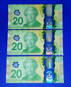 ONE Random Banknote 2015 Canada $20 Dollar Commemorative Queen Elizabeth II - Picture 1 of 4