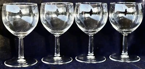 4 Wine Glasses 250ml each 14cm high 8 cm diameter - Picture 1 of 3