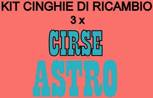 ★ERSATZRIEMENSATZ 3 x PROJEKTOR 8mm CIRSE ASTRO★ - Bild 1 von 1