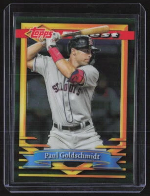 2021 Topps Finest Flashbacks #138 Paul Goldschmidt - Image 1 of 2