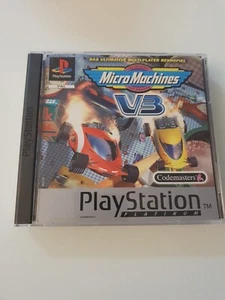 Micro Machines V3 (Sony Playstation 1, 1997) PS1 In Folie Platinum - Bild 1 von 12