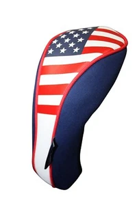 USA Patriot Golf #3 Hybrid Head Cover U.S.A Neoprene Style Patriotic Headcover - Picture 1 of 7