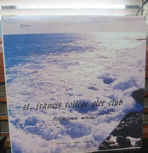VINTAGE 1967, ST FRANCIS COLLEGE GLEE CLUB, BIDDEFORD MAINE, TRINITY COLLEGE VG+ - Picture 1 of 2