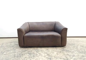 De Sede ds 47 Zweisitzer Designersofa Echtledersofa Couch Vintage Funktion Sofa - Bild 1 von 12