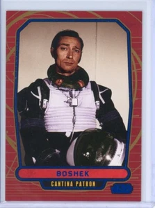 2012 Topps STAR WARS Galactic Files 1 BOSHEK Blue Foil Parallel #189/350 - Picture 1 of 2