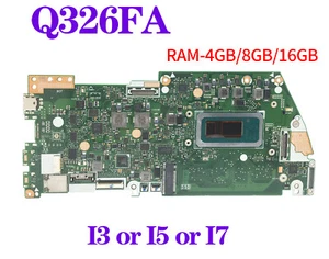 Placa madre para computadora portátil ASUS Q326 Q326FA Q326F UX362F UX362FA i3 i5 i7 8ª generación - Imagen 1 de 6