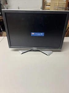 Dell Ultrasharp 20" Widescreen 2009Wt LCD Monitor Silver 1680x1050. - Picture 1 of 7