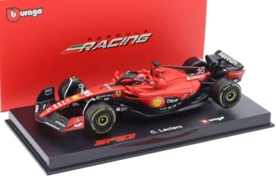 FERRARI SF23 Formula 1 2023 Charles Leclerc, Bburago 1:43 F1RS - Immagine 1 di 4