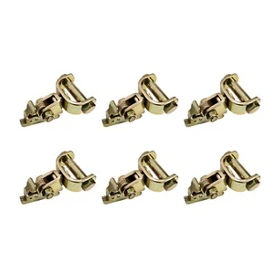 6 Pack E-Track Idler Swivel Tie-Down Anchor for E-Track Rail Truck Van 1666 WLL - Picture 1 of 7