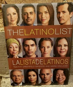 THELATINOLIST LALISTADELATINOS Book NIP Sealed Greenfield-Sanders Hinojosa  - Bild 1 von 3