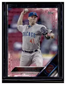 2016 Topps Pink #470 John Lackey CUBS /50 - Picture 1 of 2