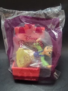 New 2021 McDonalds Happy Meal Disney Princess Toy #4 Mulan Doll New / Sealed - Picture 1 of 3