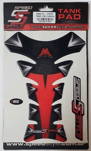 RED GRAPHIC MOTORCYCLE TANK PAD PROTECTOR HONDA CBR 1000RR 600RR F4i 954 929 - Picture 1 of 1