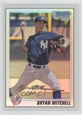 2010 Bowman Chrome Prospects Refractor /500 Bryan Mitchell #BCP118 - Image 1 of 2