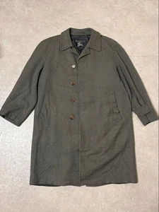 BURBERRY Gr.M Mantel Kaschmirmischung Edelstahl - Bild 1 von 11
