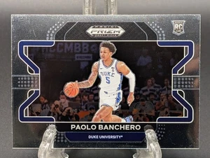 Selecciones del draft Panini Prizm 2022 Paolo Banchero RC #52 variación base Rookie Duke - Imagen 1 de 2
