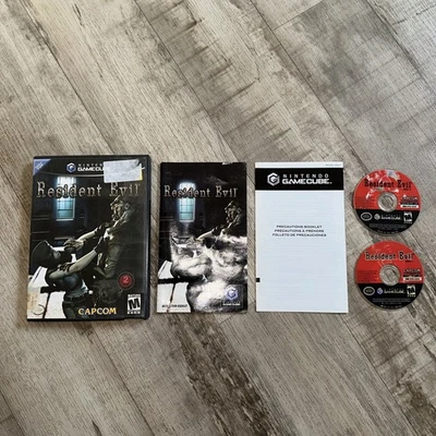 Resident Evil Nintendo GameCube completo na caixa - Imagem 1 de 2