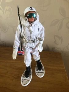 Vintage Action Man Ski Patrol Eagle Eye Blonde Flock Hair - Picture 1 of 10