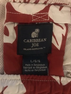 Caribbean Joe Swim Shorts Size Large - Изображение 1 из 4