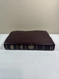 Open Bible-NAS-Expanded Edition World Lockman Bonded Leather Maroon - Imagen 1 de 6