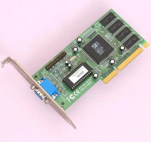 Vintage SiS 6326 AGP 2x 8MB AGP 3.3V Video Graphics Card VGA [1998] *WORKING* - Picture 1 of 4