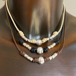 Dodo Pomellato 1 Collana Girocollo Maxi Pepita Borchie Stud Argento Fuori Produz - Foto 1 di 9