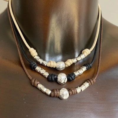 Dodo Pomellato 1 Collana Girocollo Maxi Pepita Borchie Stud Argento Fuori Produz - Immagine 1 di 4