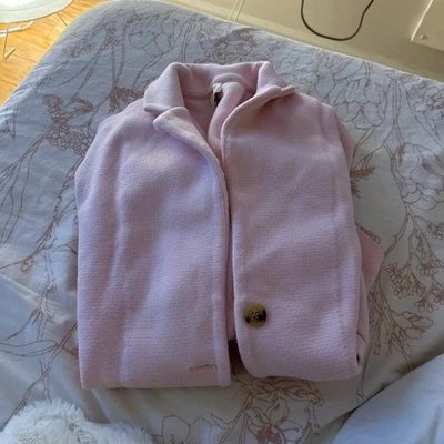 J.Crew Pink Knit Blazer Size S 100% Cotton - Image 1 of 4