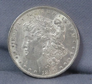 Moneta dollaro argento 1898 Morgan $1 bella lucentezza! - Foto 1 di 9