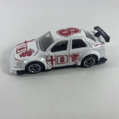 Vintage MATCHBOX #8 BLANCO ALFA ROMEO 155 Motor Sports Serie 9 Foto 1 de 4