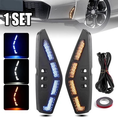 LED DRL Daytime Running Light Fog Lamp For 2025-2026 Honda Civic Sedan Hatchback - Image 1 of 4