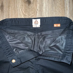 Livsn Flex Canvas Pants Men’s 30x30 Black Cargo Utility Hike Travel Workwear - Picture 1 of 6