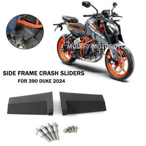 390 DUKE Side Frame Anti-Crash Sliders Protection Pads For KTM 390 DUKE 2024 - Picture 1 of 8
