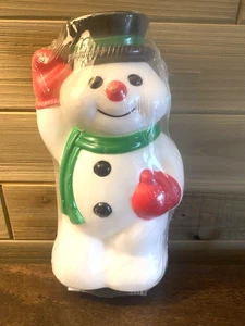 10" Schneemann Blasform - Pathway Light Allgemein Schaumkunststoff Weihnachten NEU - Bild 1 von 10