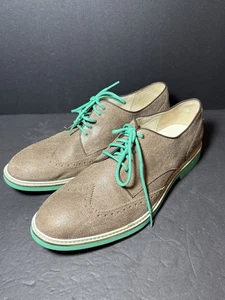 Herren Cole Haan Air Franklin Budapester II Rauch Wildleder türkis mintgrün 12 M - Bild 1 von 12