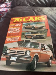 Vtg ‘76 First 1976 New Car Buyer’s Guide. Argus Special. Very Good Condition - Picture 1 of 15