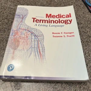 Medical Terminology: A Living Language (New) by Frucht  (2018, Trade Paperback) - Picture 1 of 5