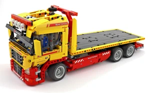 LEGO Technik 8109 Tieflader Abschlepptruck LKW Flatbed Truck - Picture 1 of 4