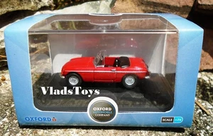 Oxford 1/76 MG MGB Roadster Tartan Red 76MGB001 - Picture 1 of 4