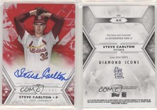 2018 Topps Diamond Icons Auto Red /5 Steve Carlton #AC-SC Auto HOF