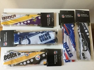 NFL Stretch Headband Jersey - Steelers/ Seahawks/Vikings/Bills/Colts/Bears - Picture 1 of 7