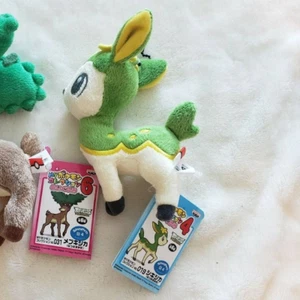 Llavero de felpa Green Deerling form nuevo con etiquetas My Pokemon Collection - Imagen 1 de 3