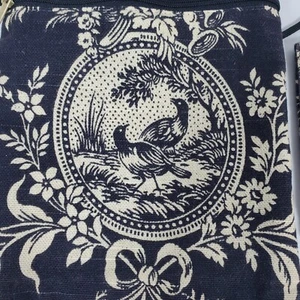 Janine King Designs schwarz elfenbeinfarbene Wachtel Umhängetasche Hobo Tasche + Münzbörse - Bild 1 von 8