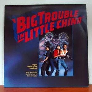 John Carpenter – Big Trouble In Little China - Europe 1986 - LP - Imagen 1 de 4