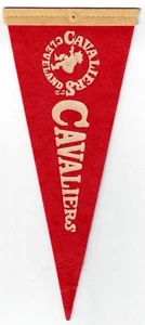 Early 70s CLEVELAND CAVALIERS mini-pennant NBA 4"x9.5" pinhole 1971-72 - Picture 1 of 2